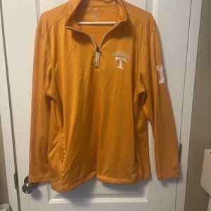 champions tennessee half zip jacket mens large